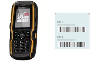 Comment voir le code IMEI dans XP3400 Armor