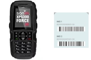 Comment voir le code IMEI dans XP5300 Force 3G