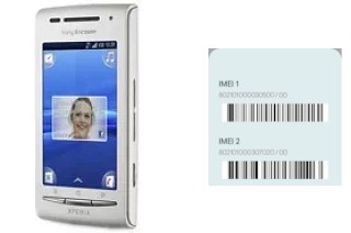 Comment voir le code IMEI dans Xperia X8