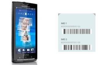 Comment voir le code IMEI dans Xperia X10