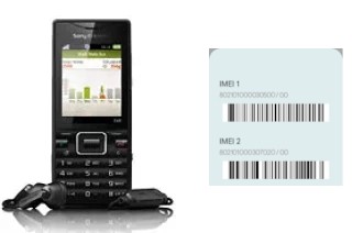 Comment voir le code IMEI dans Sony Ericsson Elm