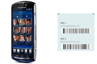 Comment voir le code IMEI dans Xperia Neo