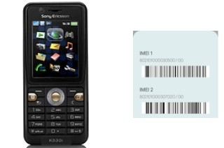 Comment voir le code IMEI dans K530