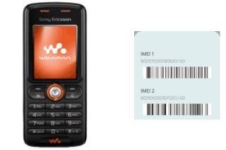 Comment voir le code IMEI dans W200