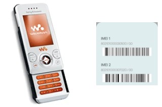 Comment voir le code IMEI dans W580