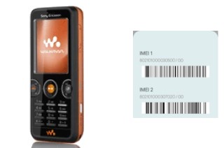 Comment voir le code IMEI dans W610