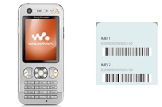 Comment voir le code IMEI dans W890