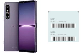 Comment voir le code IMEI dans Xperia 1 IV