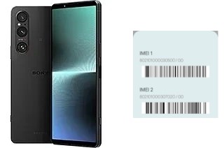 Comment voir le code IMEI dans Xperia 1 V