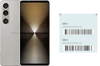 Comment voir le code IMEI dans Xperia 1 VI