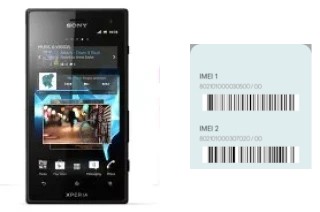 Comment voir le code IMEI dans Xperia acro S