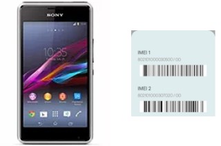 Comment voir le code IMEI dans Xperia E1 dual