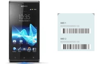 Comment voir le code IMEI dans Xperia J