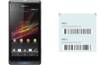 Comment voir le code IMEI dans Xperia L