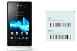 Comment voir le code IMEI dans Xperia sola