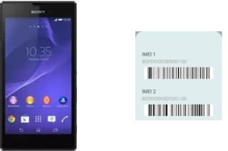 Comment voir le code IMEI dans Xperia T3 3G