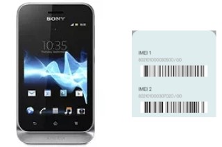 Comment voir le code IMEI dans Xperia tipo dual