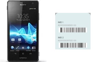 Comment voir le code IMEI dans Xperia TX