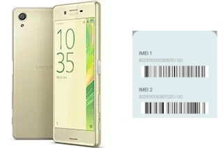 Comment voir le code IMEI dans Xperia X