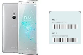 Comment voir le code IMEI dans Xperia XZ2