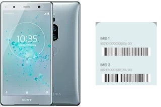 Comment voir le code IMEI dans Xperia XZ2 Premium