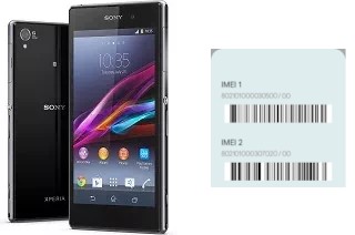 Comment voir le code IMEI dans Xperia Z1