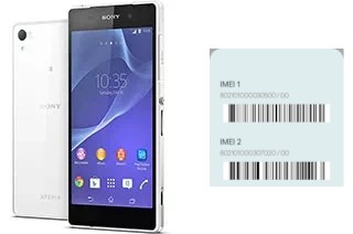 Comment voir le code IMEI dans Xperia Z2