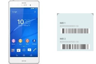 Comment voir le code IMEI dans Xperia Z3 Dual