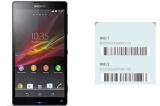 Comment voir le code IMEI dans Xperia ZL