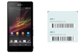 Comment voir le code IMEI dans Xperia ZR