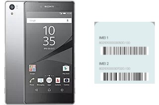 Comment voir le code IMEI dans Xperia Z5 Premium