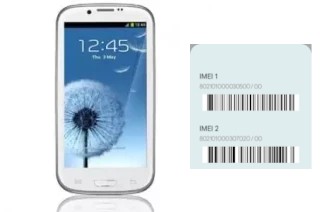 Comment voir le code IMEI dans S6600