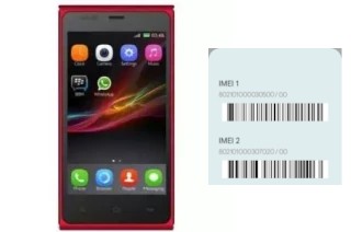 Comment voir le code IMEI dans Pike XX08