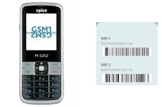 Comment voir le code IMEI dans M-5252