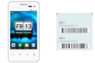 Comment voir le code IMEI dans Mi-355 Stellar Craze