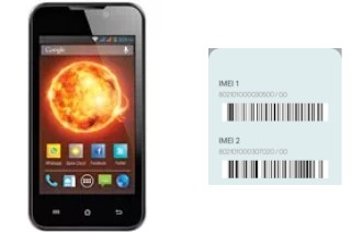 Comment voir le code IMEI dans Mi-437 Stellar Nhance 2