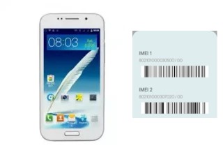 Comment voir le code IMEI dans GT-N7100