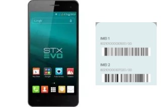 Comment voir le code IMEI dans STX EVO