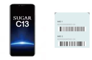 Comment voir le code IMEI dans Sugar C13