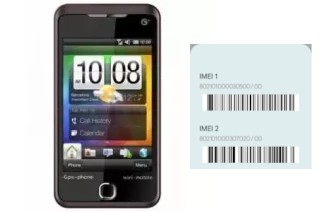 Comment voir le code IMEI dans SP680A