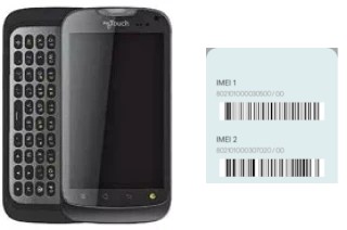 Comment voir le code IMEI dans myTouch qwerty