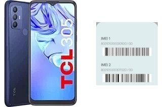 Comment voir le code IMEI dans TCL 305