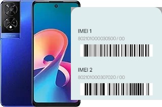 Comment voir le code IMEI dans 50 XE