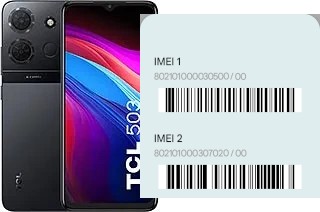 Comment voir le code IMEI dans TCL 503