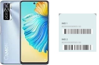 Comment voir le code IMEI dans Camon 17 Pro