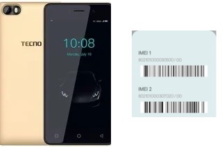 Comment voir le code IMEI dans Tecno F1