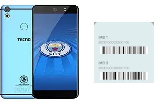 Comment voir le code IMEI dans Camon CX Manchester City LE