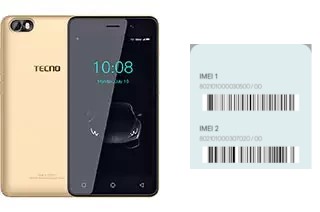 Comment voir le code IMEI dans Tecno F2