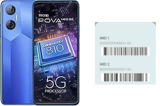 Comment voir le code IMEI dans Pova Neo 5G