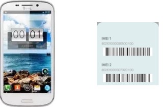 Comment voir le code IMEI dans W300